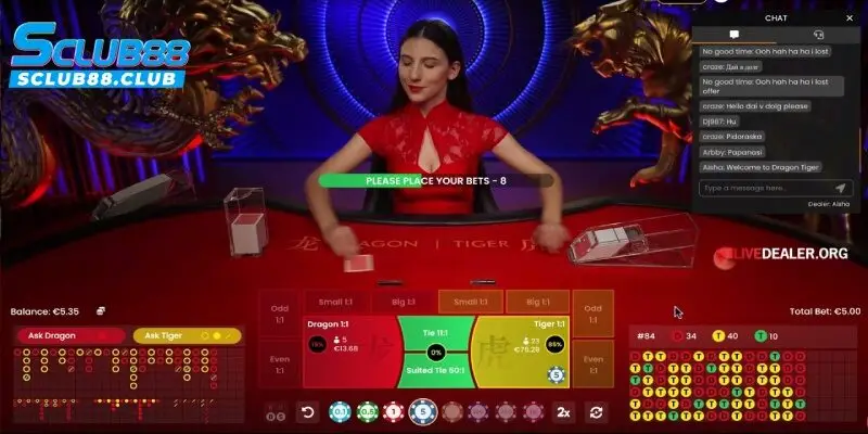 rồng hổ online sclub88