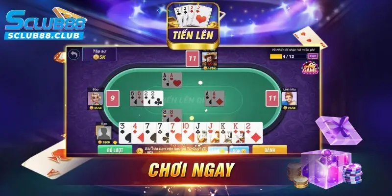 luật chơi tiến lên miền nam sclub88